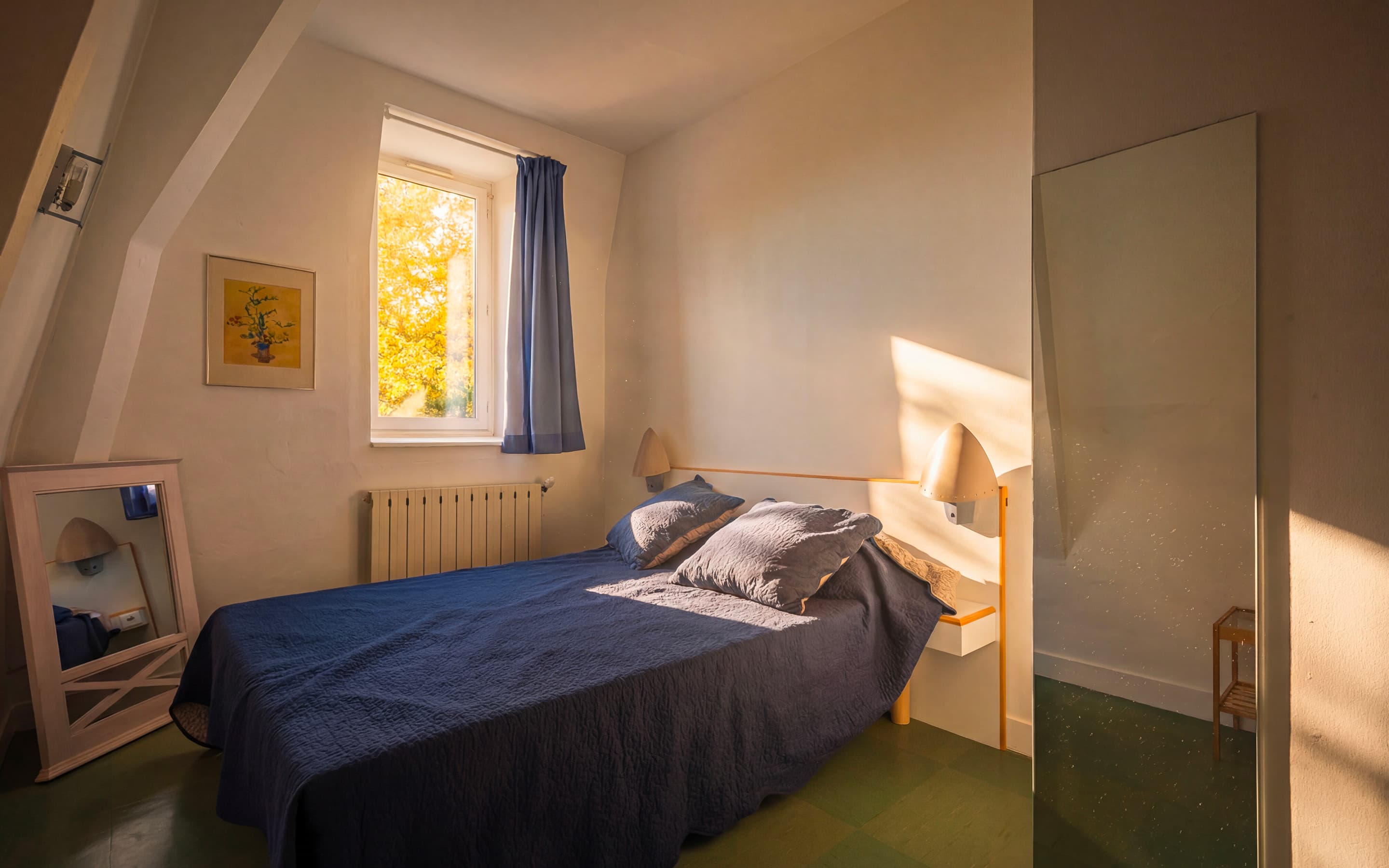 Une chambre confortable de Maison Mesnil